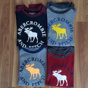 4 Abercrombie Long sleeve shirt